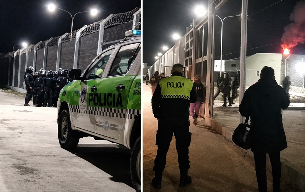 Tensión en el penal de Benjamín Paz: 9 menores tomaron de rehén a un celador durante un violento motín